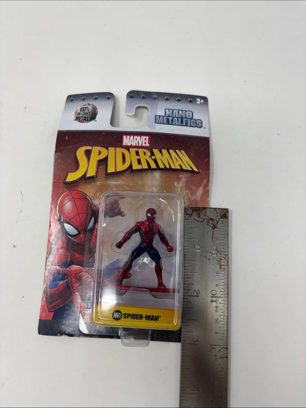 DC Marvel Nano Metalfigs Collectible Figures - Blue, Red & Black 7